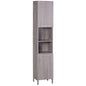 Coloana Baie 30×32×172,5 cm – culoare Lemn cu Rafturi & Dulapuri