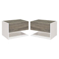 set 2 noptiere suspendate, 46x30x30 cm