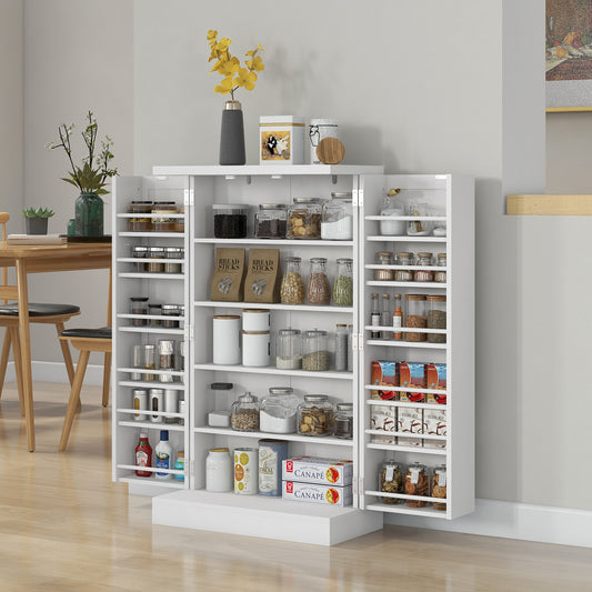 Dulap Bucatarie Cu Usi Duble – 5 Niveluri & 12 Rafturi Spatioase