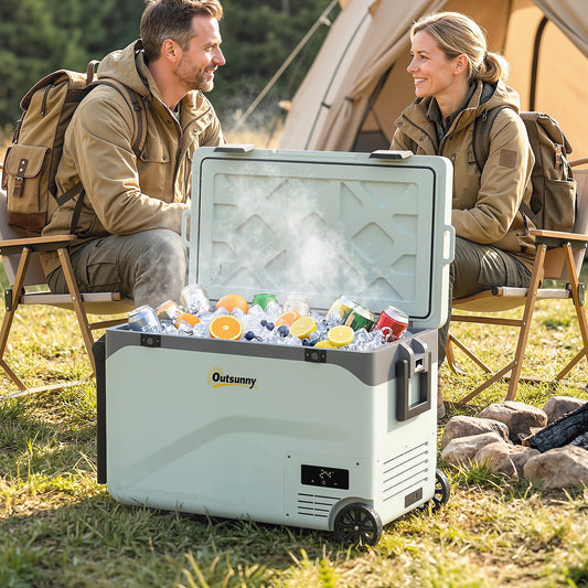 Frigider Portabil 42,5L cu Compresor și Control prin Aplicație, -20℃ la 20℃
