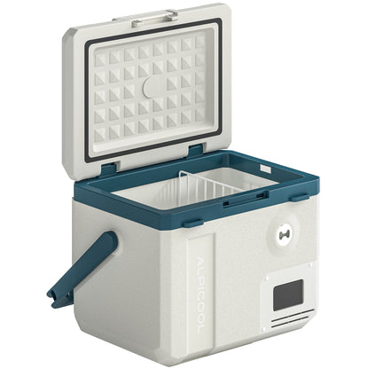 Frigider Auto Compresor 19L, Control prin Aplicație Ideal pentru Camping