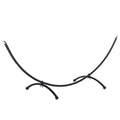 Structura pentru Hamac Universal de 3m, Suport din Metal, 300x90x100cm, Negru
