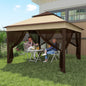Foisor Pop Up 3 x 3m Cu Plasa, Bej