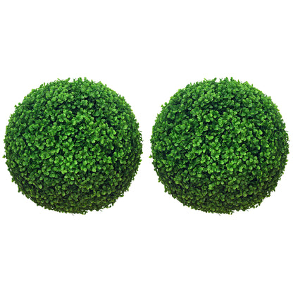 Set 2 Plante Artificiale – Boxwood Ø40 cm, Decor Verde Natural