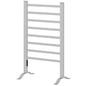 Uscător Electric pentru Prosoape de Podea sau Perete 150W cu Temporizator 2-4 Ore, 53x35x90 cm, Argintiu
