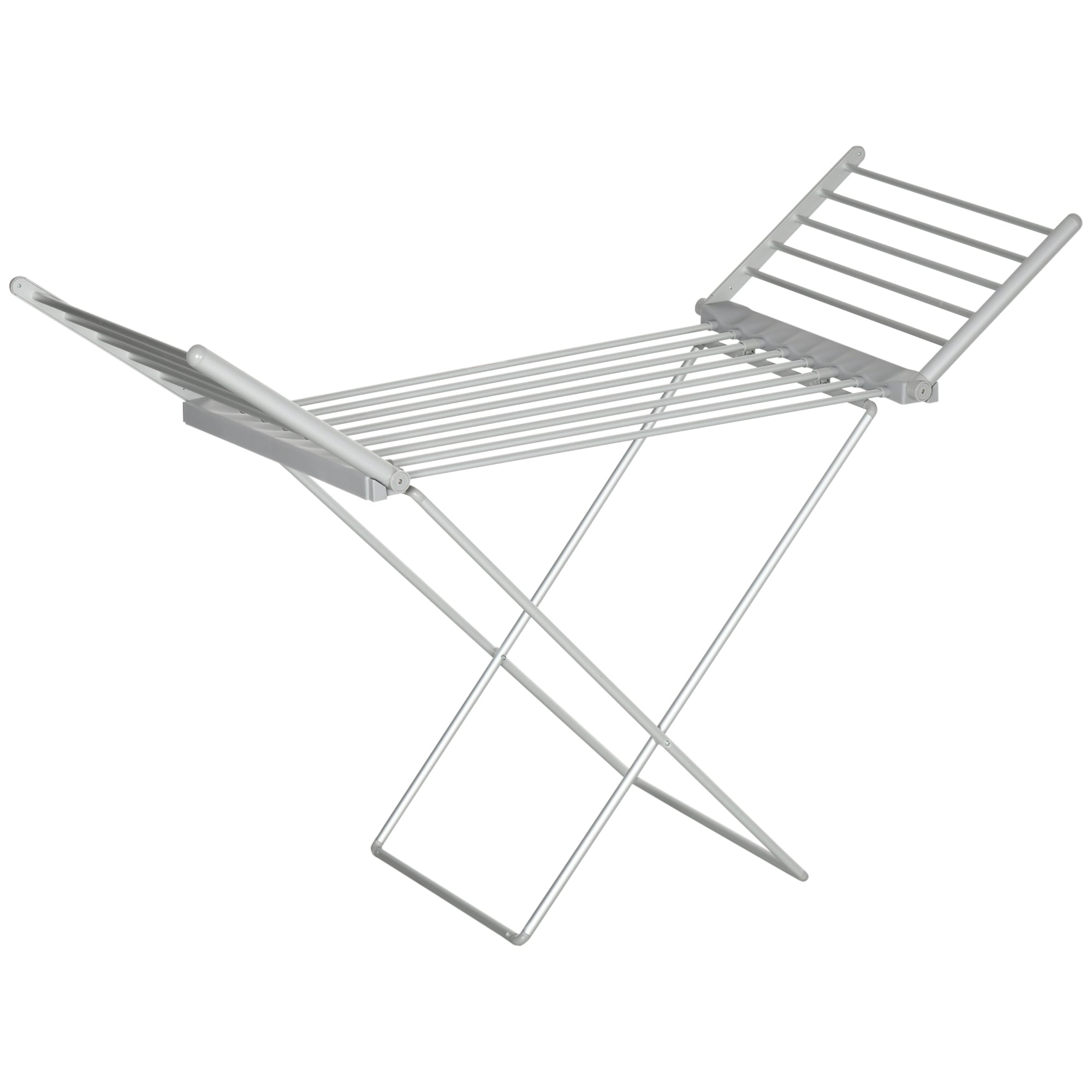 Uscător electric pliabil pentru rufe, cu aripi extensibile, eficient energetic, pentru interior