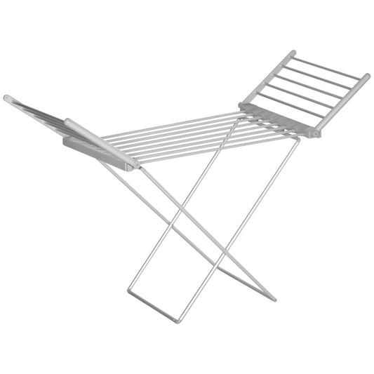 Uscător electric pliabil pentru rufe, cu aripi extensibile, eficient energetic, pentru interior