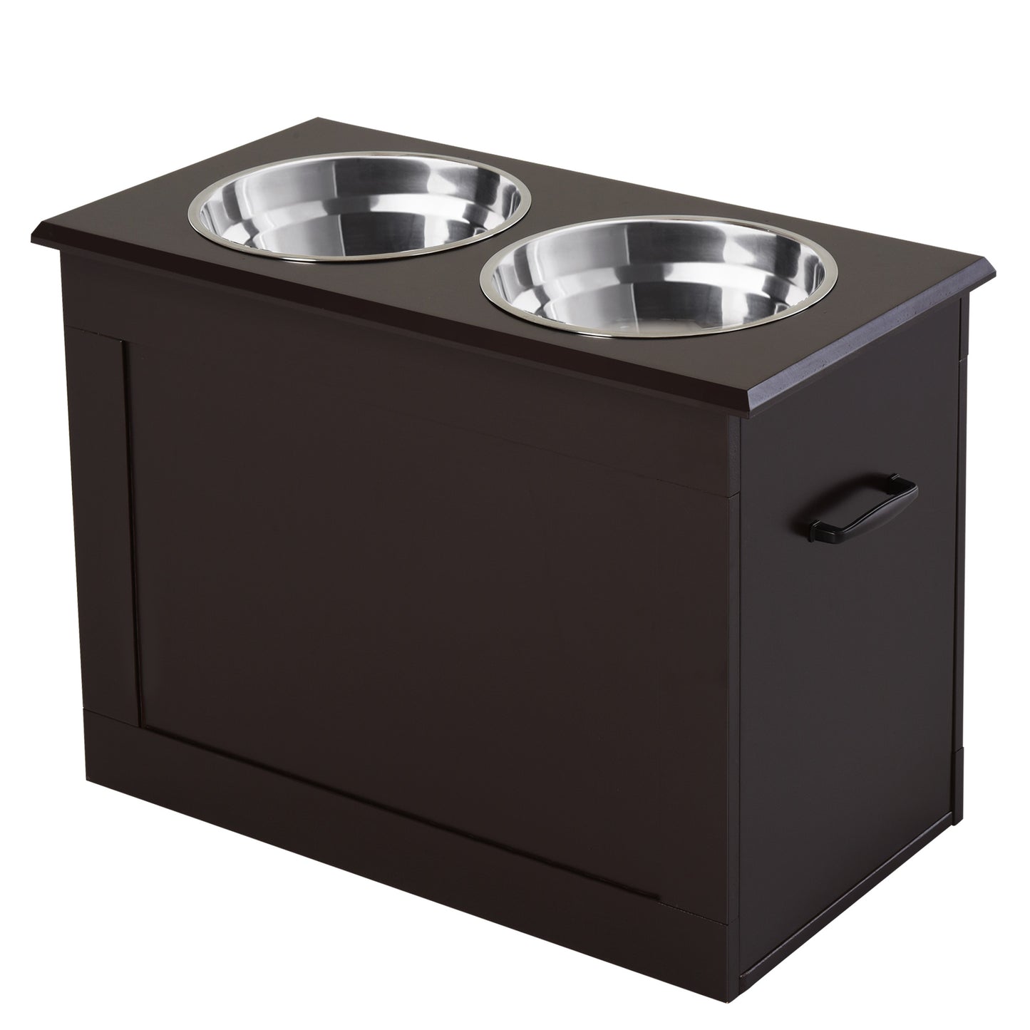 set boluri pentru caini, 60x30x41 cm, maro