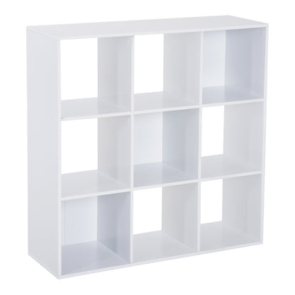 Librarie Alba Moderna 9 Compartimente 91 x 29.5 x 91 cm