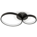 Lampă de tavan LED Modernă cu Intensitate Reglabilă, Putere 40W, Negru