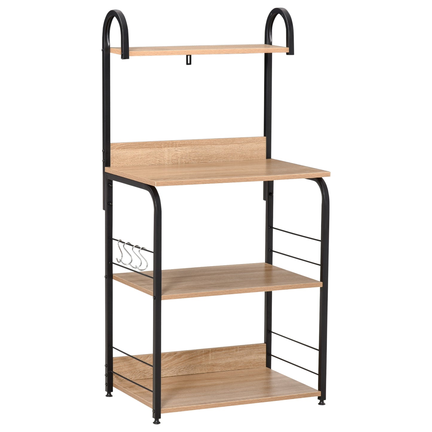 Dulapior Microunde 60×40×125 cm – Rafturi & Carlige Metalice