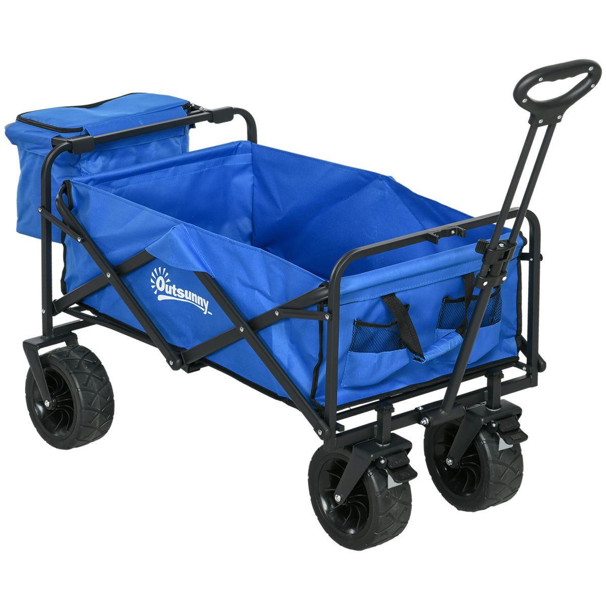 Carucior pliabil pentru exterior cu geanta frigorifica d