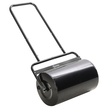 Rola de Gradina Ø32 x 50L cm, Metal Negru, Rezervor pana la 38 L