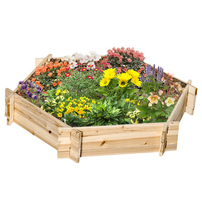 Pat de Gradina fara Baza si cu Structura de blocare, din Lemn, 100x92x16cm