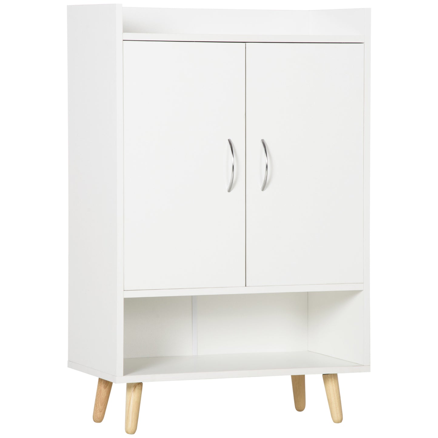 Dulap Pantofar Compact Alb pentru Hol