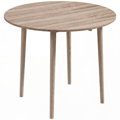 Masa Plianta Rotunda, Design economisire spațiu, natur Bucatarie Mica, Natur