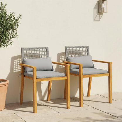 scaune set exterior casă de vară bănci confortabile pereche relaxare