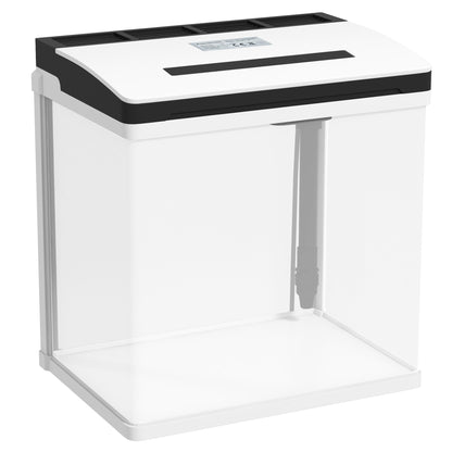 Acvariu 13L din Sticla – cu Filtru, LED & Pompa pentru Pesti
