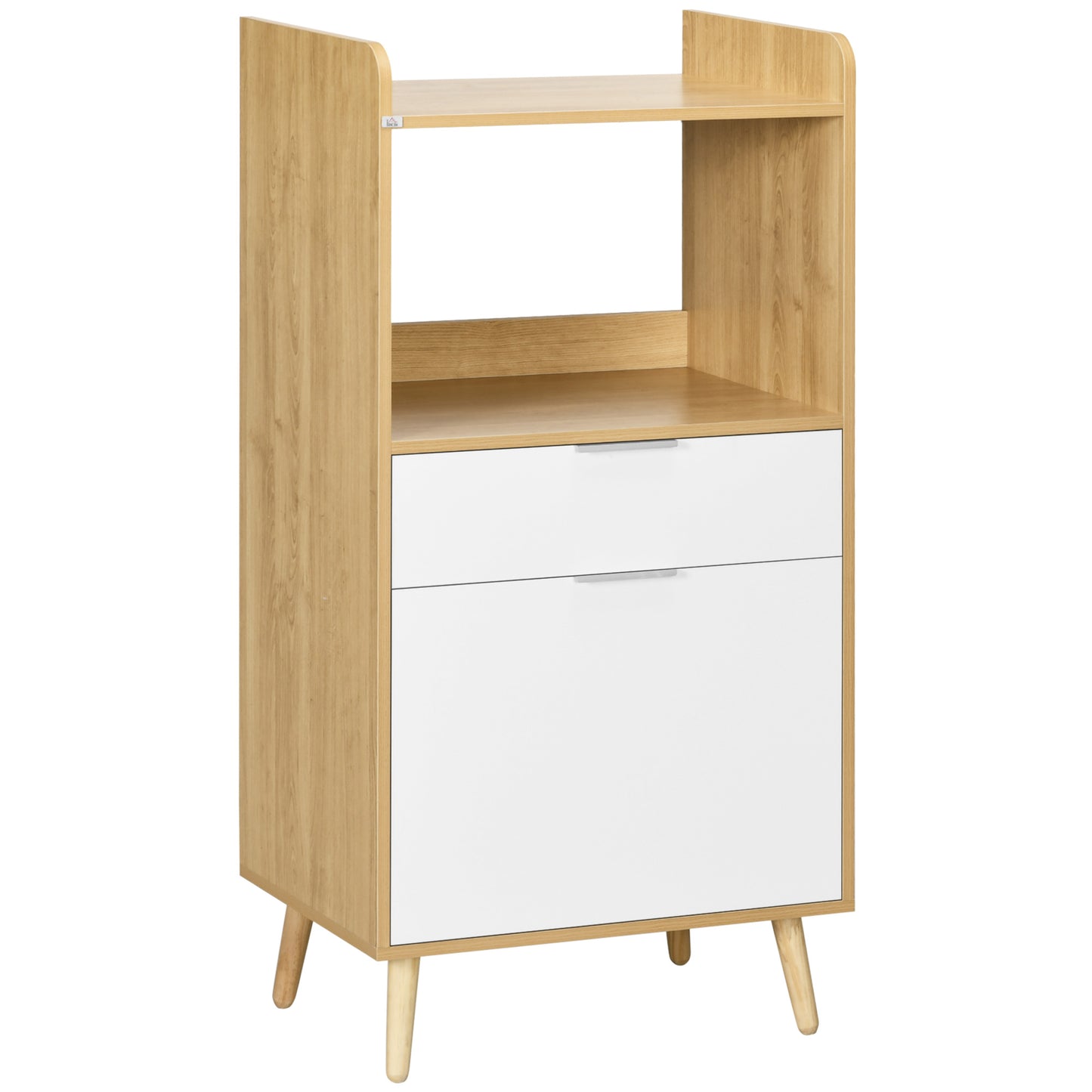Dulap Microunde – Cu Sertar & Raft, Spatiu Organizare Bucatarie