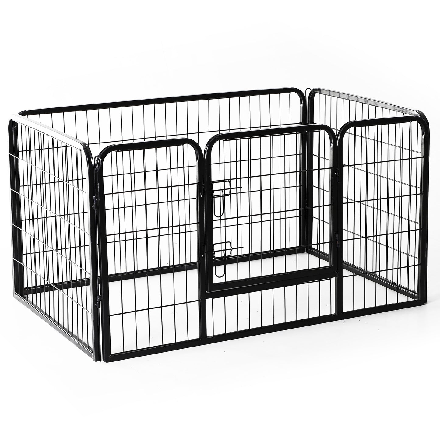 gard modular pentru animale, 125x80x70 cm