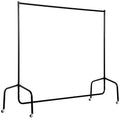 Suport pentru haine cu 4 roți de fier, 150x60x150cm