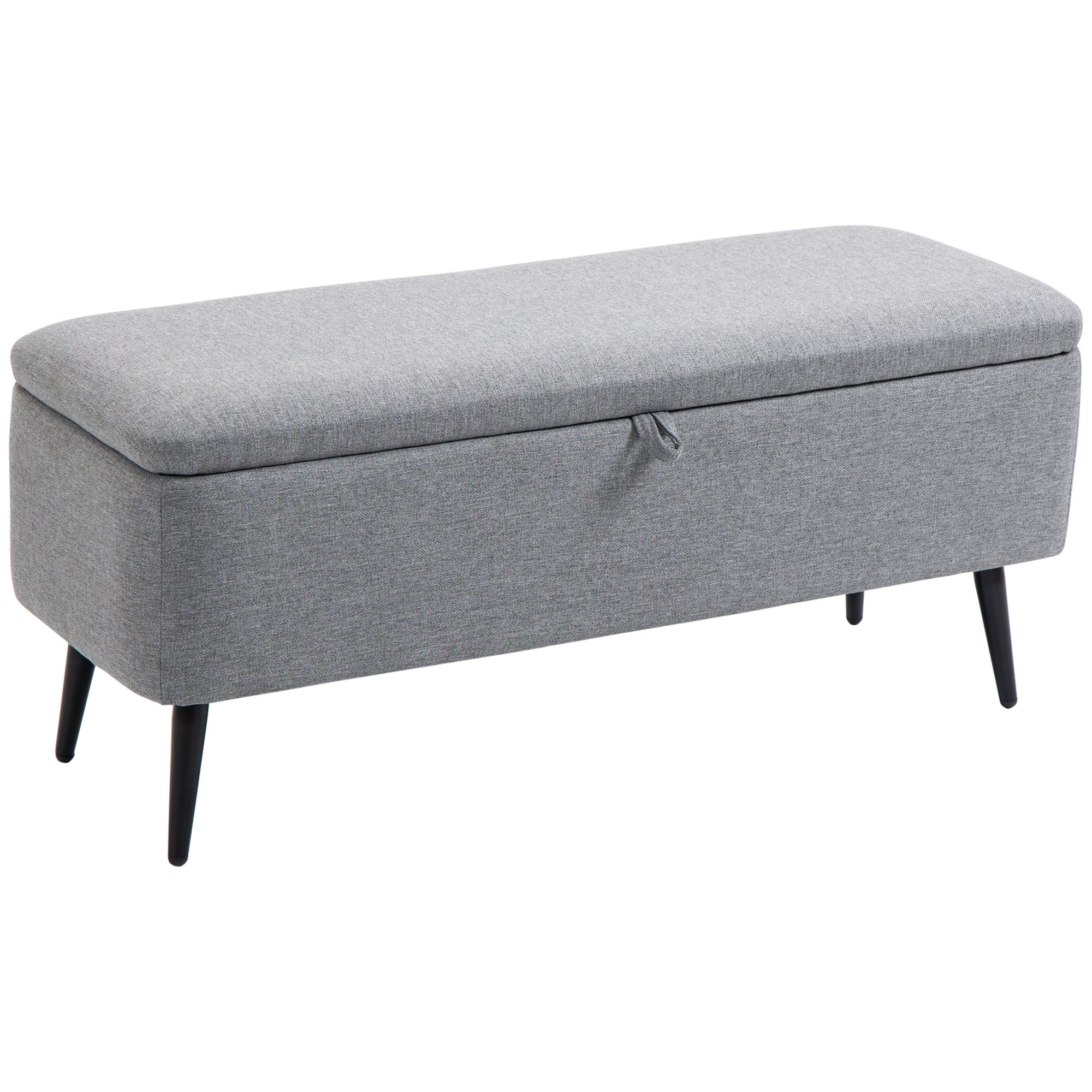 Banca Dormitor 104×38×42 cm – Catifea cu Spatiu Depozitare