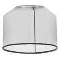 , Plasă anti țânțari pentru umbrelă, Pentru Aer Liber, Material tip plasă, Oxford, 300cm x 300cm x 230cm, Negru