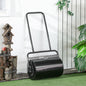 Rola de Gradina Ø32 x 50L cm, Metal Negru, Rezervor pana la 38 L
