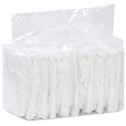 Scutece pentru Câini Masculi, 48 Bucăți cu Bandă Elastică Reglabilă, 62 x 20 cm, Alb
