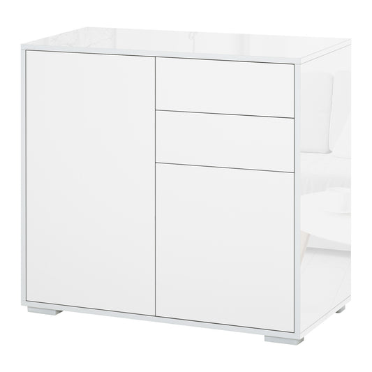 Dulapior Multifunctional 2 Sertare si 2 Dulapioare Deschidere prin Presiune