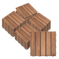 Gresie Exterior Lemn – Set 27 Bucati Interblocabile