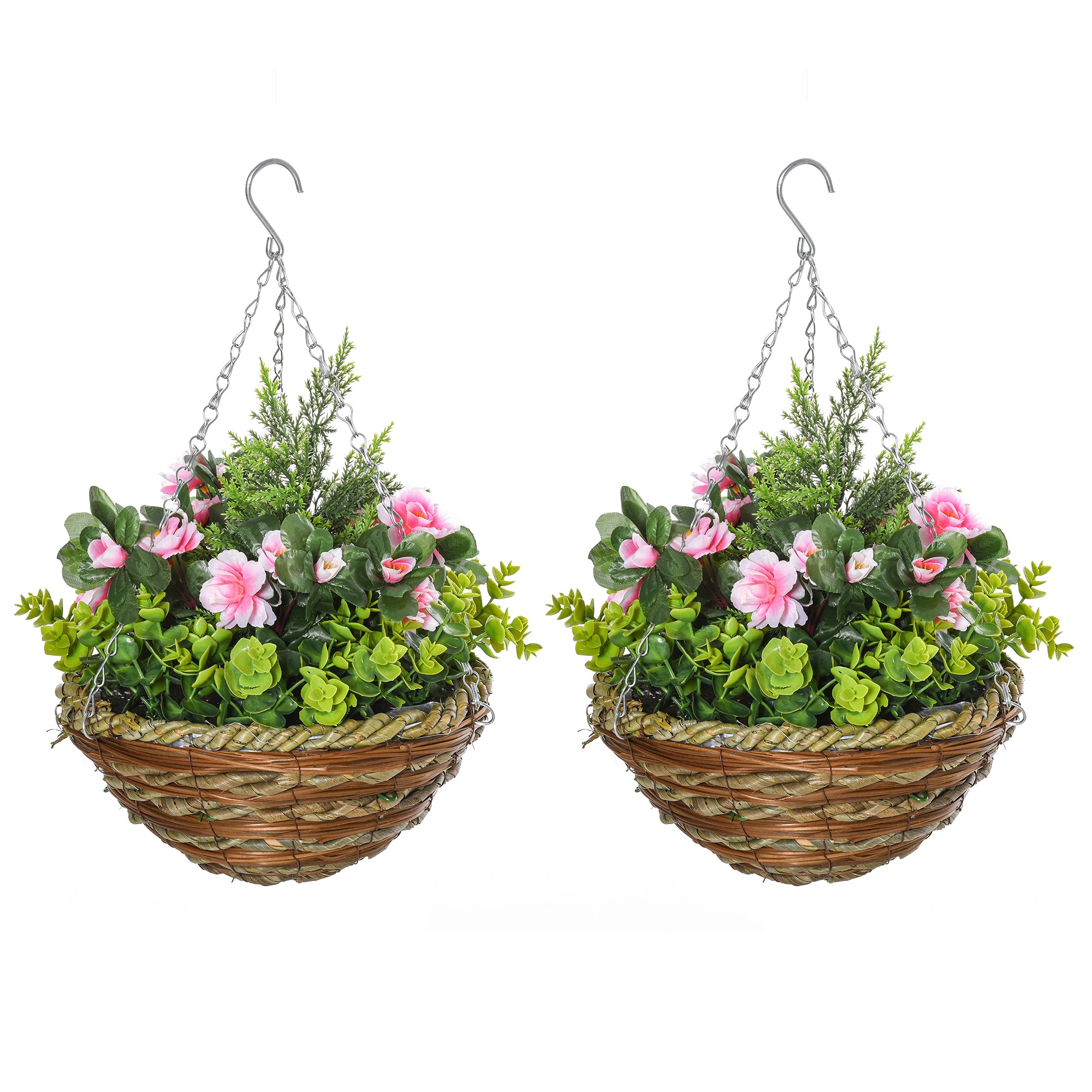 Set 2 Plante Lisianthus – Ghiveci Rachita, Decorative pentru Agatat