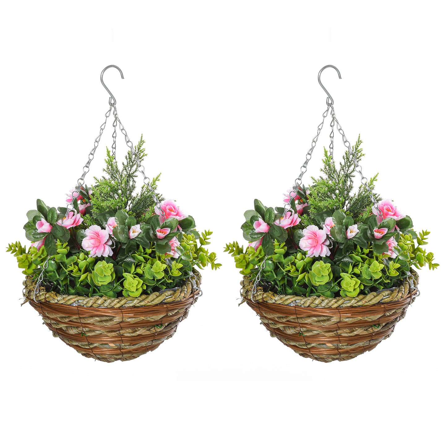 Set 2 Plante Lisianthus – Ghiveci Rachita, Decorative pentru Agatat