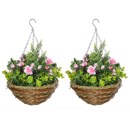 Set 2 Plante Lisianthus – Ghiveci Rachita, Decorative pentru Agatat
