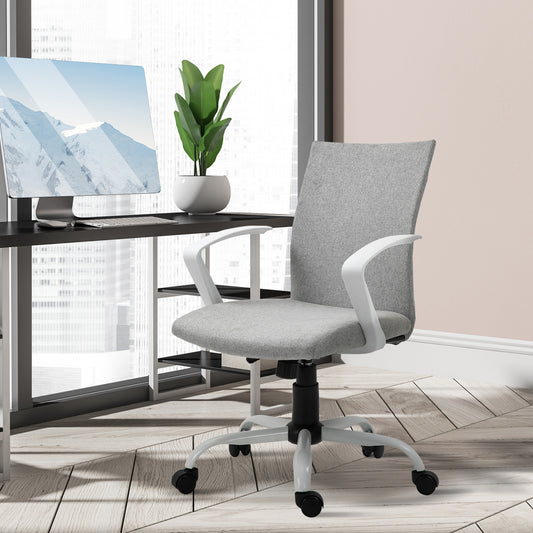 Scaun Birou Ergonomic Reglabil & Rotativ – Gri