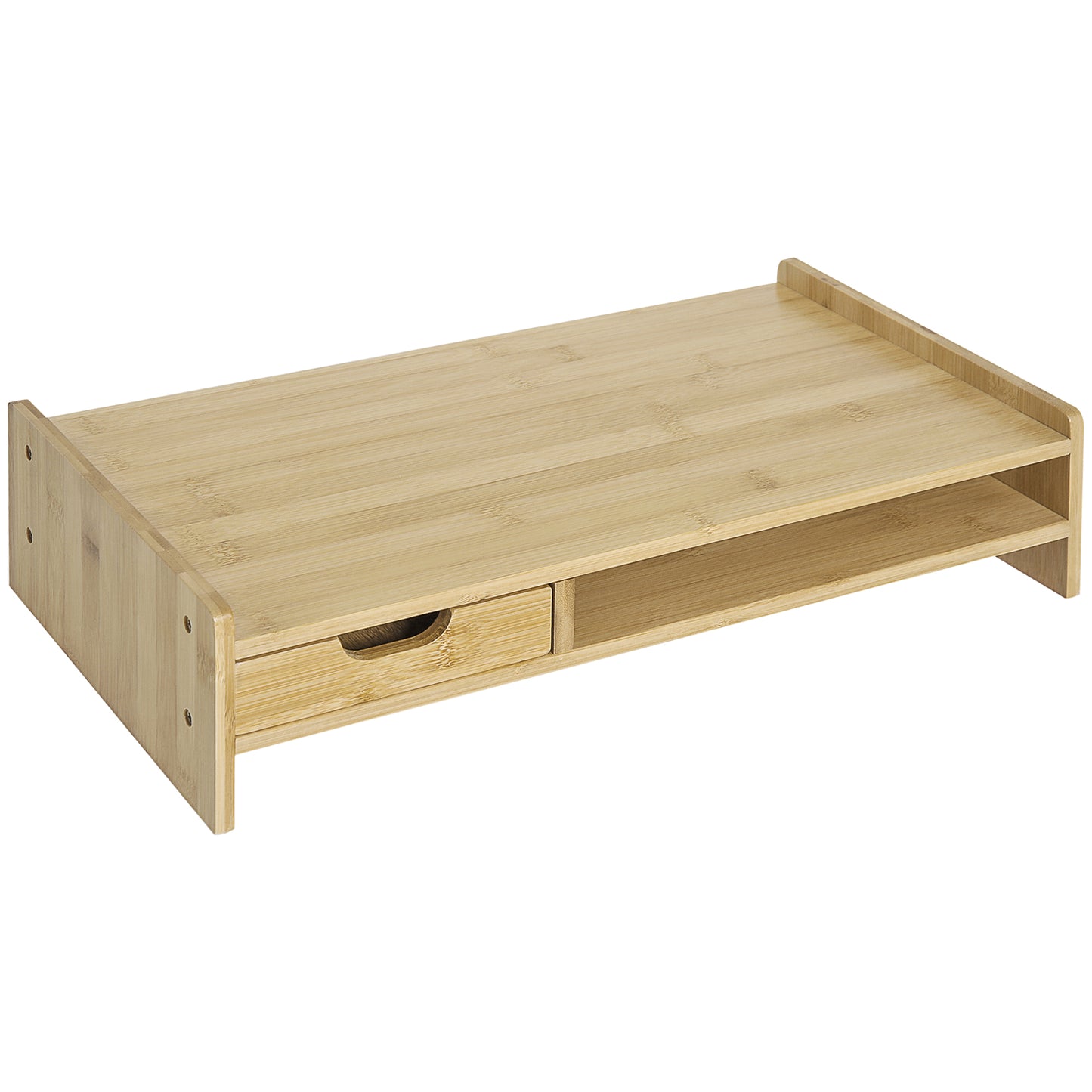 Suport Monitor Ergonomic 49×25 cm – Include Sertar pentru Mouse/Tastatura