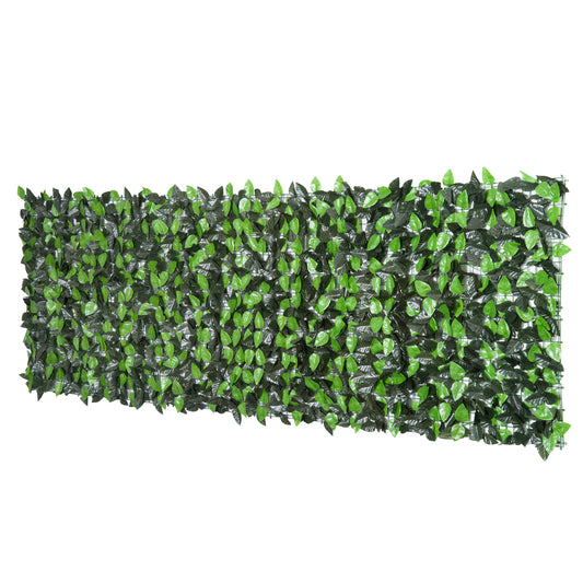 Gard Viu Artificial Premium, Rolă Mereu Verde pentru Gard și Balcon, 1x3m
