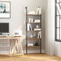 Biblioteca Industriala cu Scara – 5 Niveluri 60×30×184,5 cm