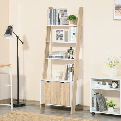 Biblioteca Stil Nordic Rafturi + Dulap