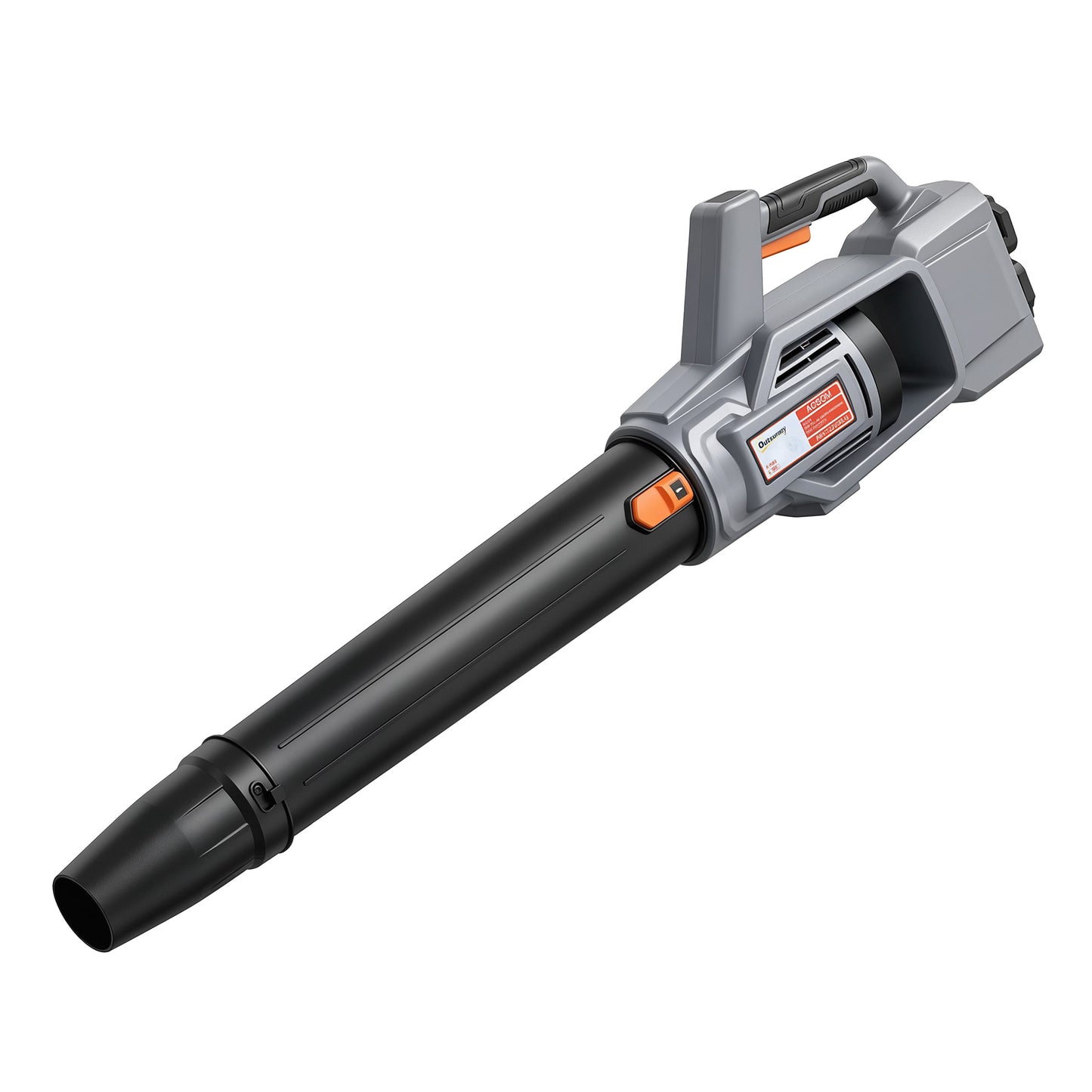 Suflător cu Baterie 36V, Suflător de Frunze cu 2 Baterii 4Ah, Motor Brushless 1000W, 3 Niveluri de Viteză 270 km/h, Turbo Boost, Încărcător, Ușor, pentru Grădină, Frunze, Zăpadă, Praf