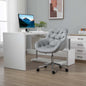 scaun ergonomic de birou, 59x58x80-90 cm, gri