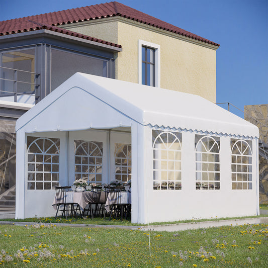 Foisor pentru Exterior, Marchiza pentru Petreceri, Nunta si Cadru din Otel, 6 x 4 m
