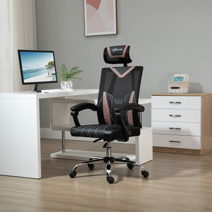 Scaun de Birou Ergonomic inclinabil cu Suport Lombar si Cervical