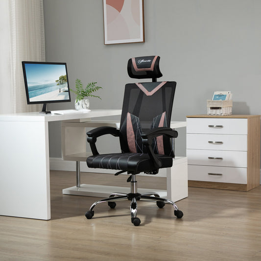 Scaun de Birou Ergonomic inclinabil cu Suport Lombar si Cervical