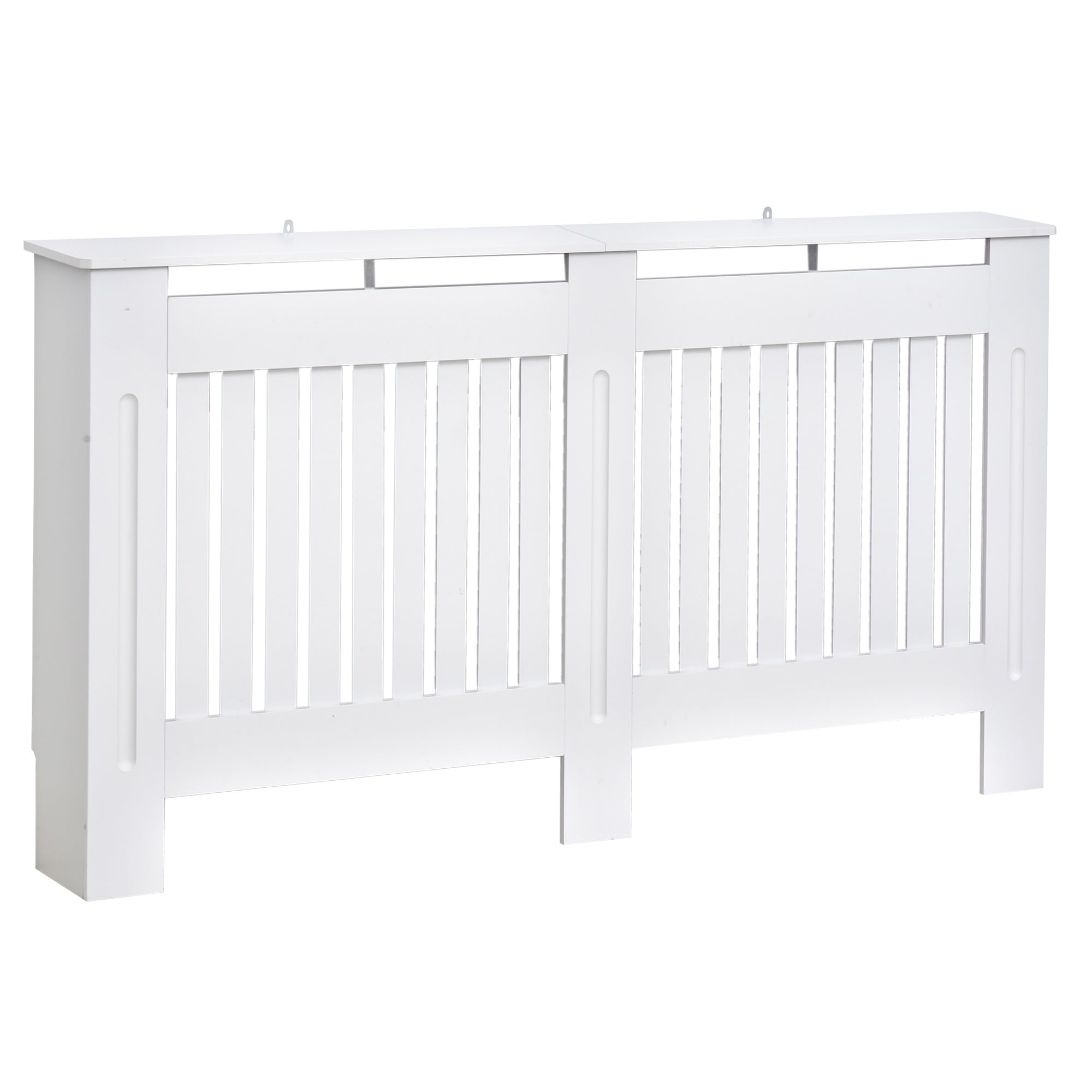 Masca Calorifer Lemn Alb – 152×19×81 cm cu Grilaj Elegant