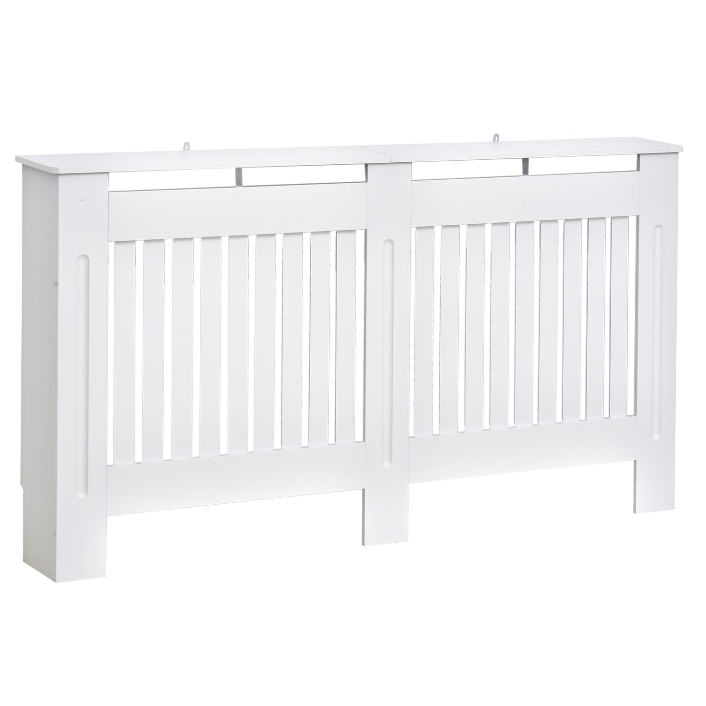 Masca Calorifer Lemn Alb – 152×19×81 cm cu Grilaj Elegant