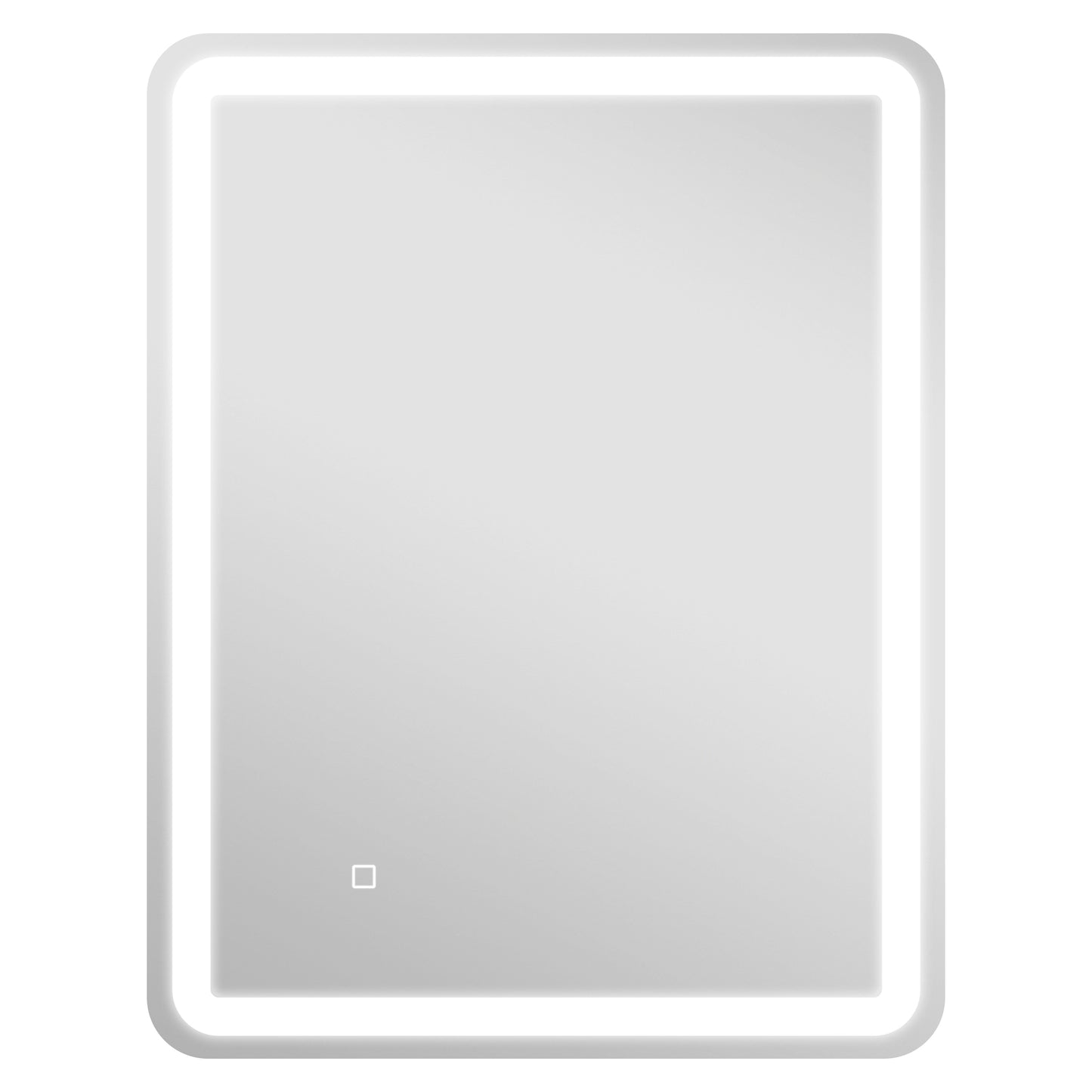 Oglindă Baie LED Touch cu lumină reglabilă, 3 temperaturi și funcție anti-aburire, 70x90 cm