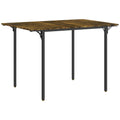 Masa Stil Industrial 120×79×79 cm – Pliabila cu Laturi Extensibile