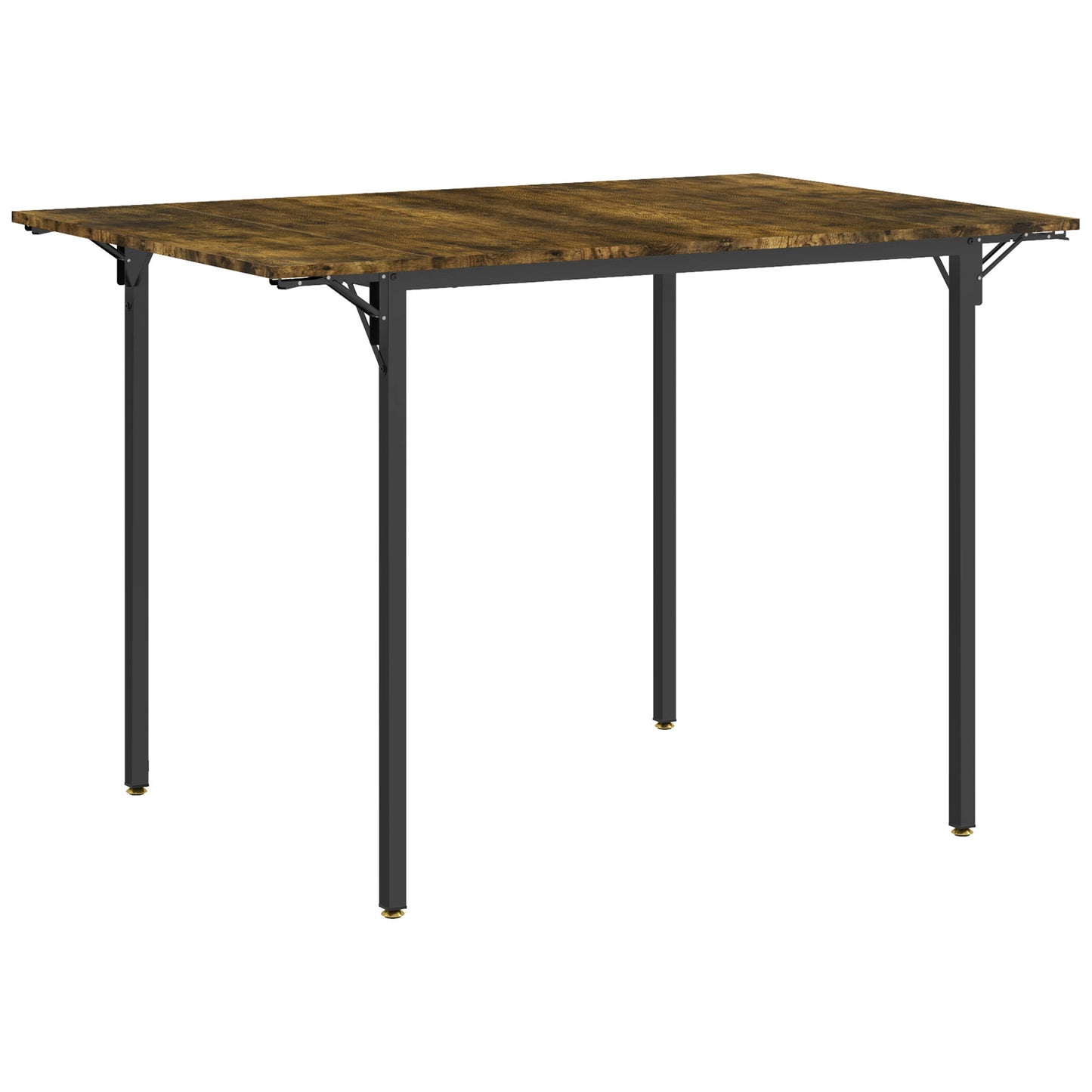 Masa Stil Industrial 120×79×79 cm – Pliabila cu Laturi Extensibile
