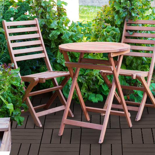 Set gresie pentru Terasa 30x30x2cm, 0.81 mq, Maro